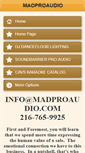 Mobile Screenshot of madproaudio.com